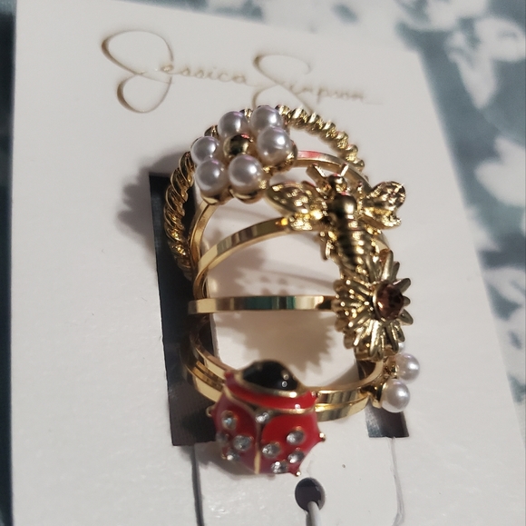 Jessica Simpson Spring  Ring Set 🌻 - Picture 2 of 11